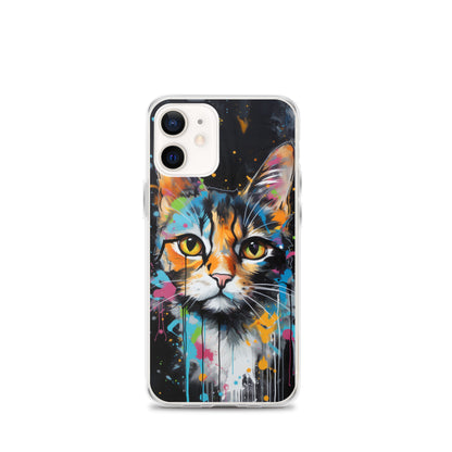 Graffiti Calico Cat iPhone Case