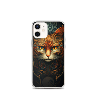 Art Nouveau Cat #2 iPhone Case
