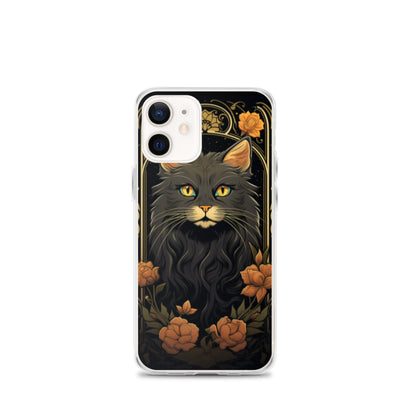 Art Nouveau Cat iPhone Case