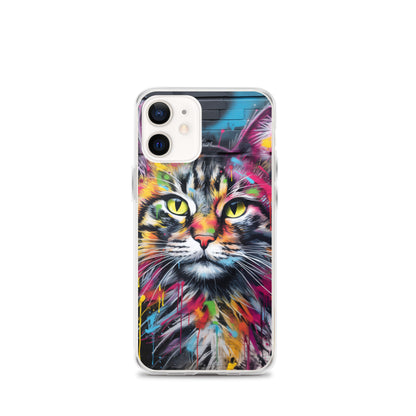 Graffiti Cat iPhone Case