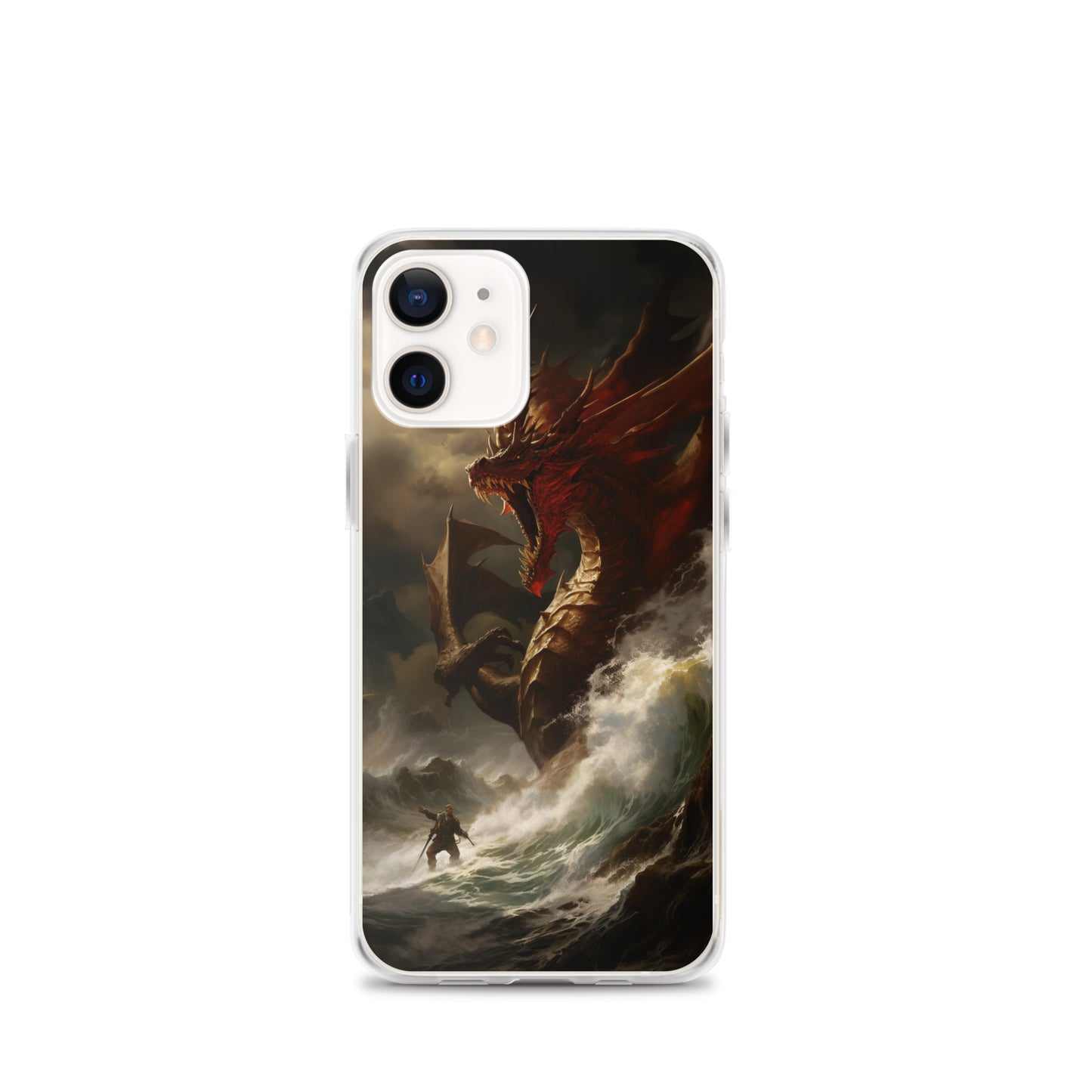 Dragon Battle iPhone Case