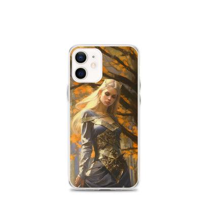 Dungeons and Dragons Female Elf iPhone Case