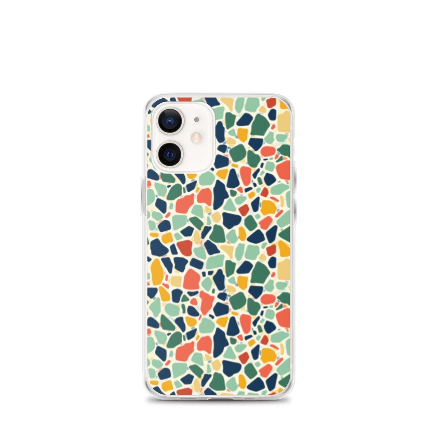 iPhone Case Colorful Retro Terrazzo Tile
