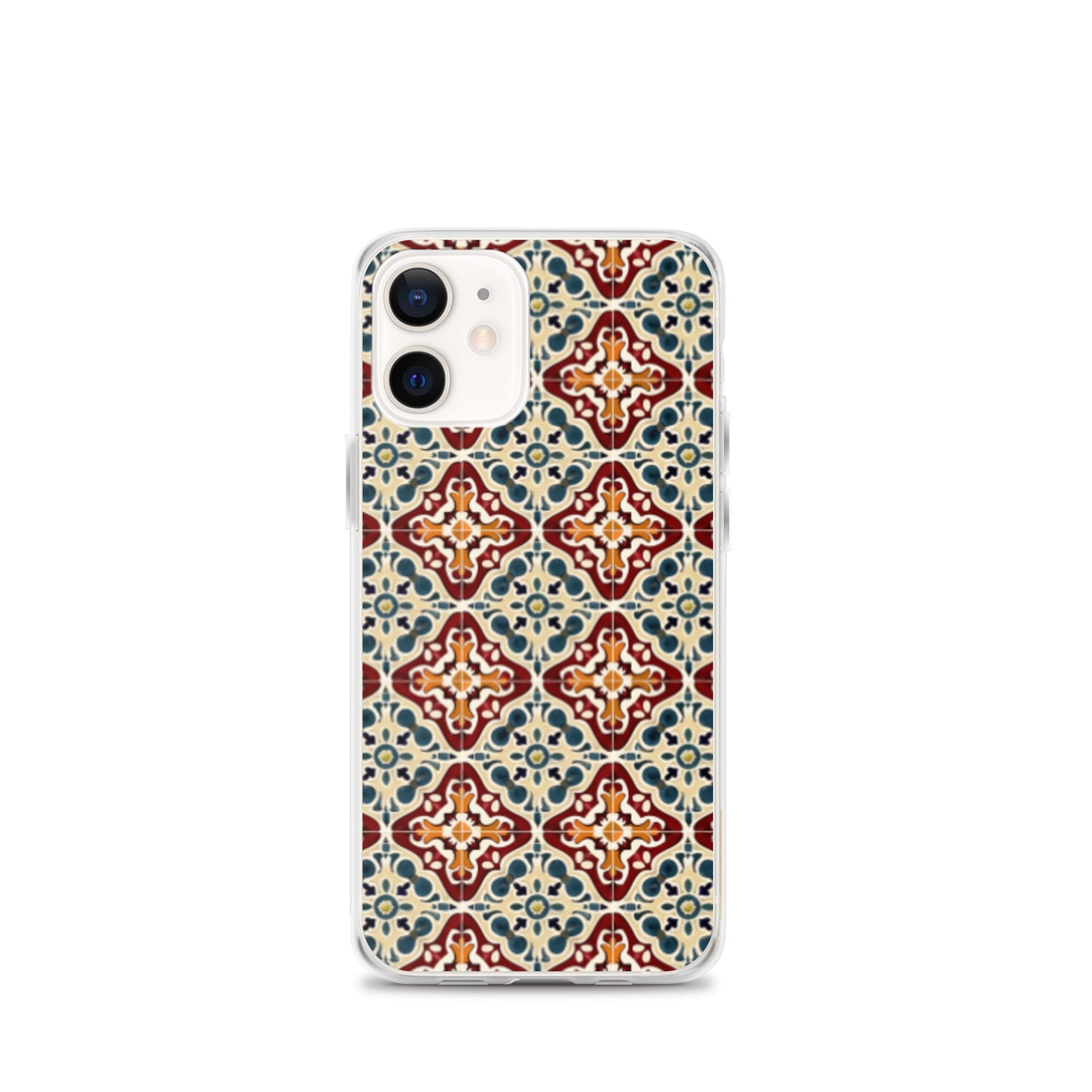 iPhone Case Classic Encaustic Tile Red