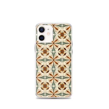 iPhone Case Ornate Leaves Tile