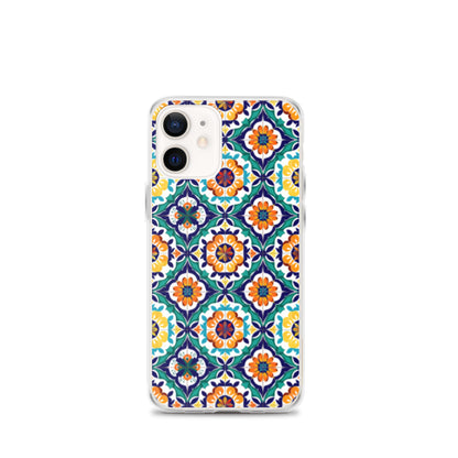 iPhone Case Talavera Tiles Green and Blue