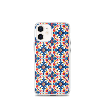 iPhone Case Talavera Tiles Blue and Red