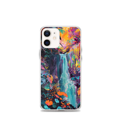 iPhone Case Vibrant Tropical Jungle Waterfall