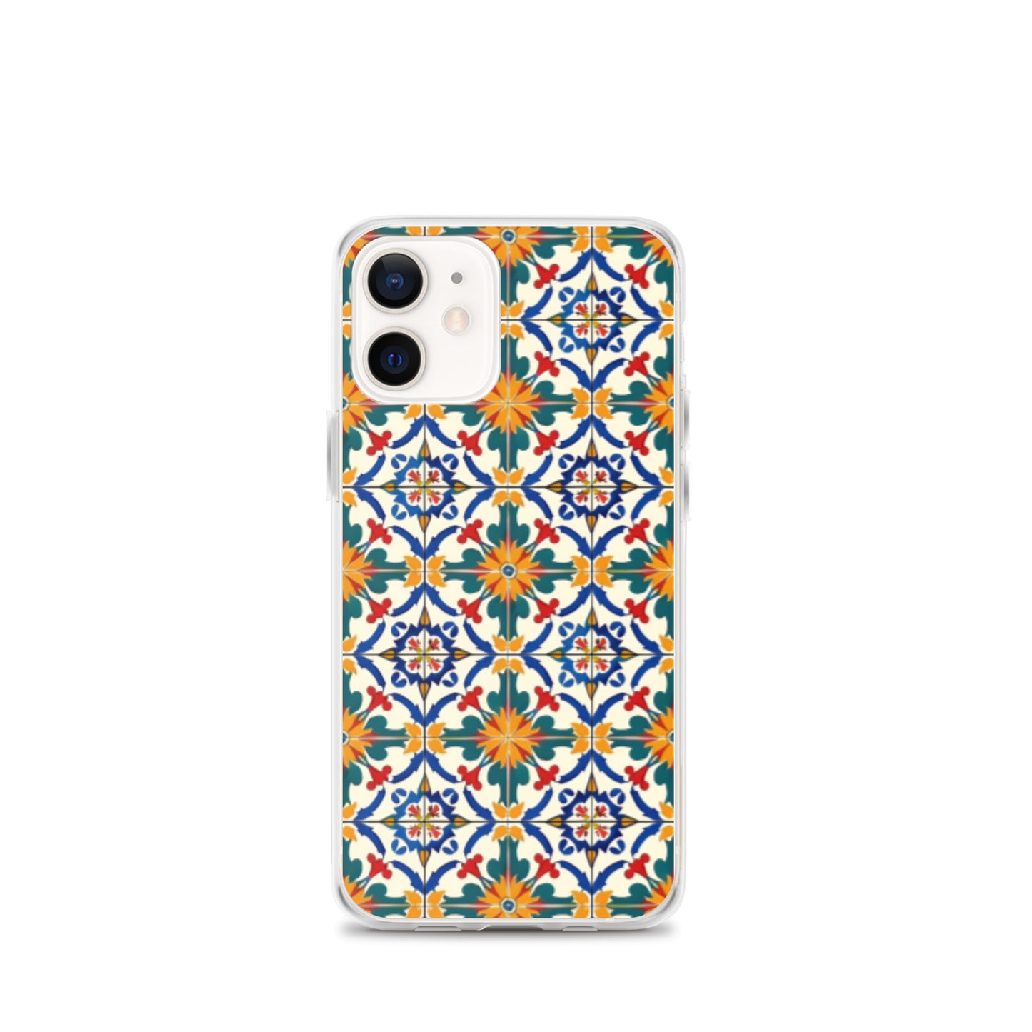 iPhone Case Colorful Yellow & Green Mediterranean Tiles