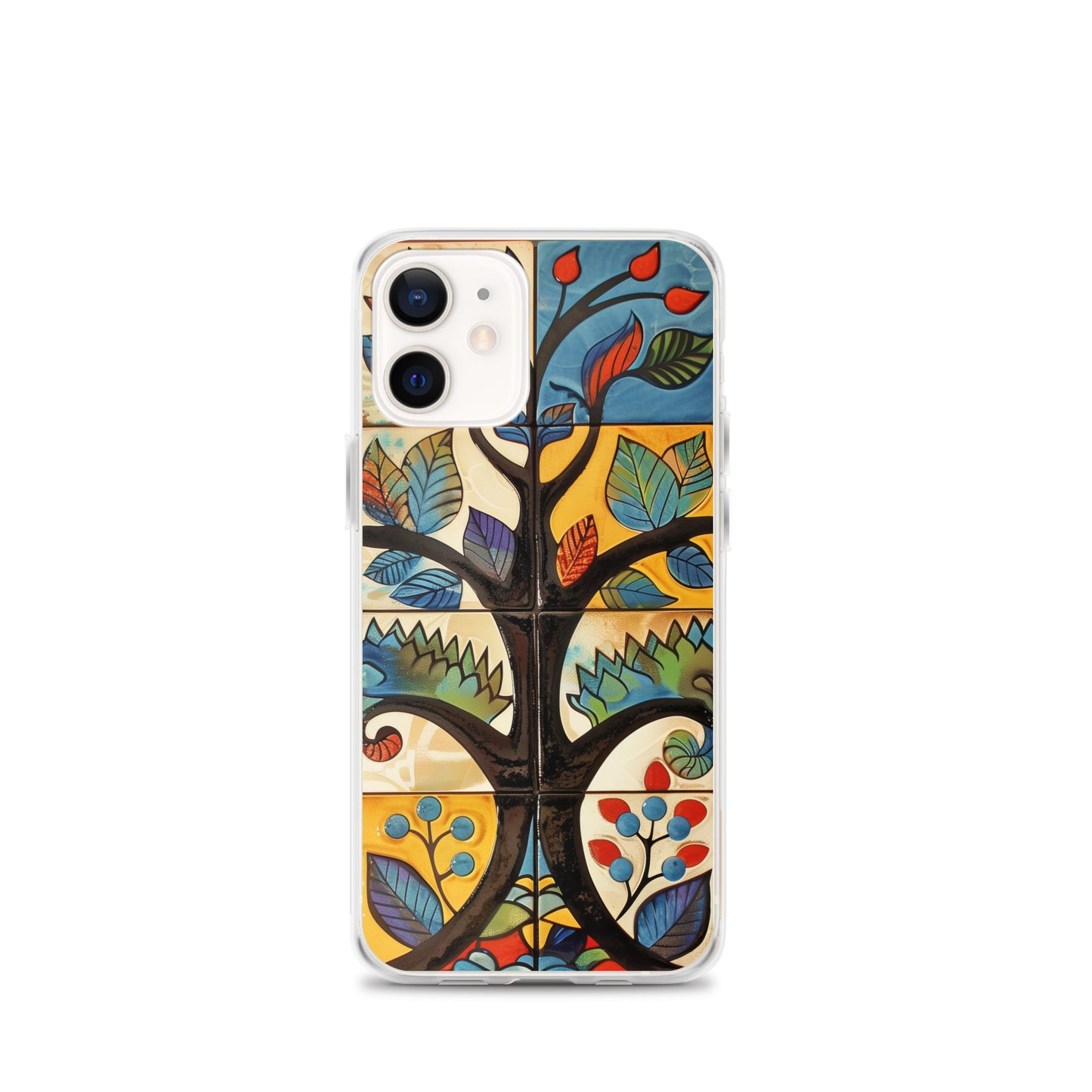 iPhone Case Colorful Tile Tree