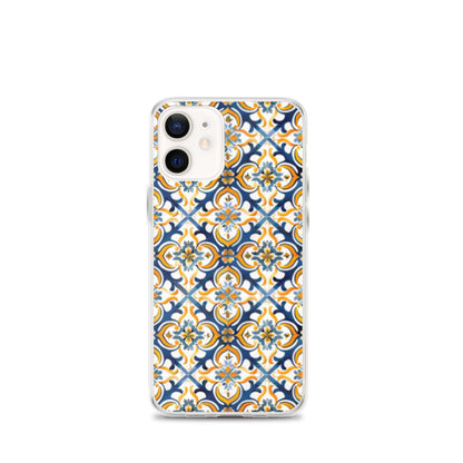 iPhone Case Colorful Spanish Tile Pattern