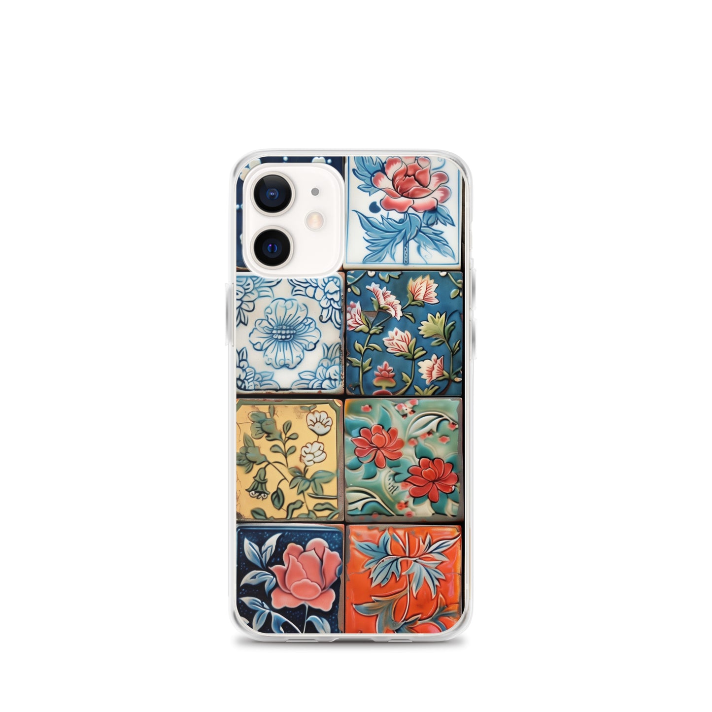 iPhone Case Colorful Majolilca Tiles