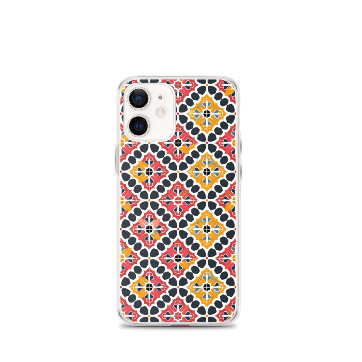 iPhone Case Colorful Spanish Quatrefoil Pattern