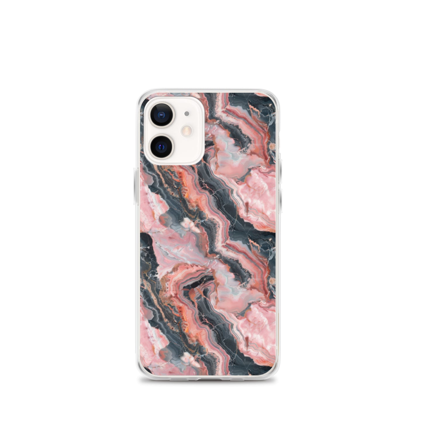 iPhone Case Pink Picasso Marble Pattern