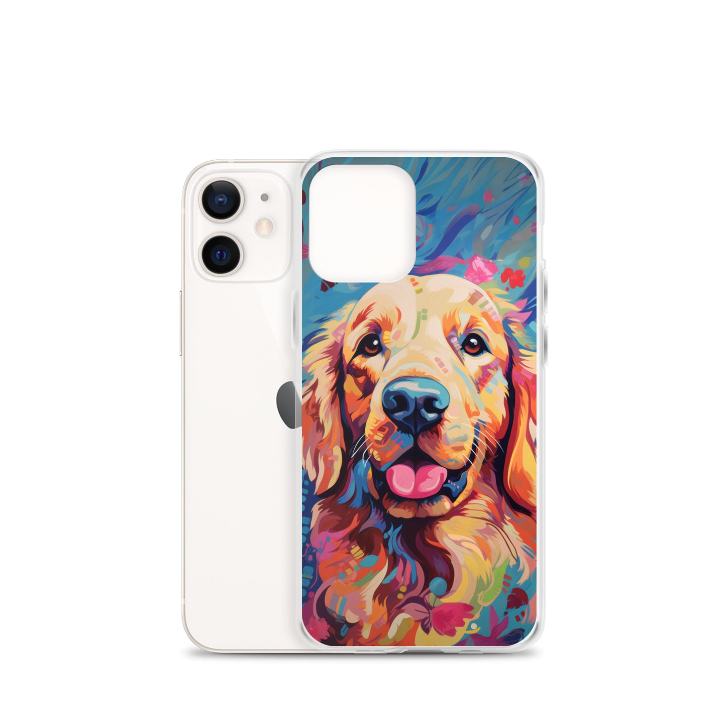 iPhone Case Painted Golden Retriever