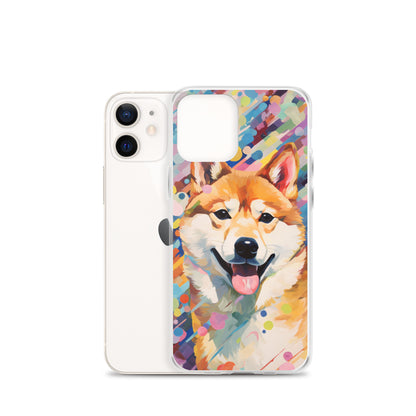 iPhone Case Painted Shiba Inu