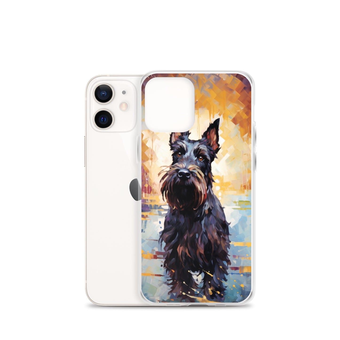iPhone Case Painted Scottish Terrier