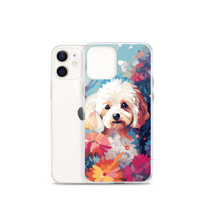 iPhone Case Painted Bichon Frise