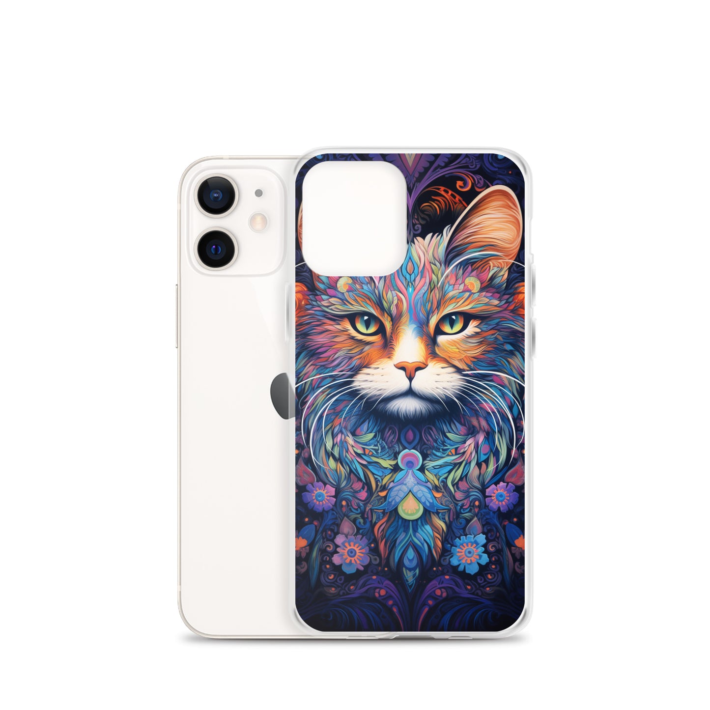 Psychedelic Cat #2 iPhone Case