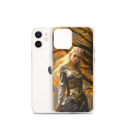 Dungeons and Dragons Female Elf iPhone Case