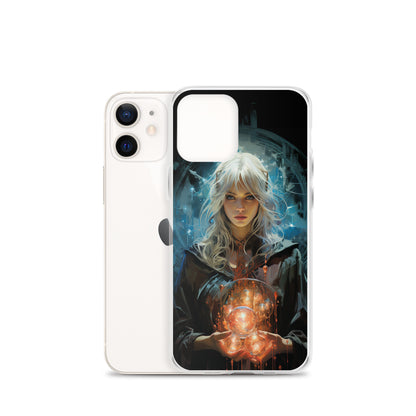 Dungeons and Dragons Female Elf Sorcerer iPhone Case