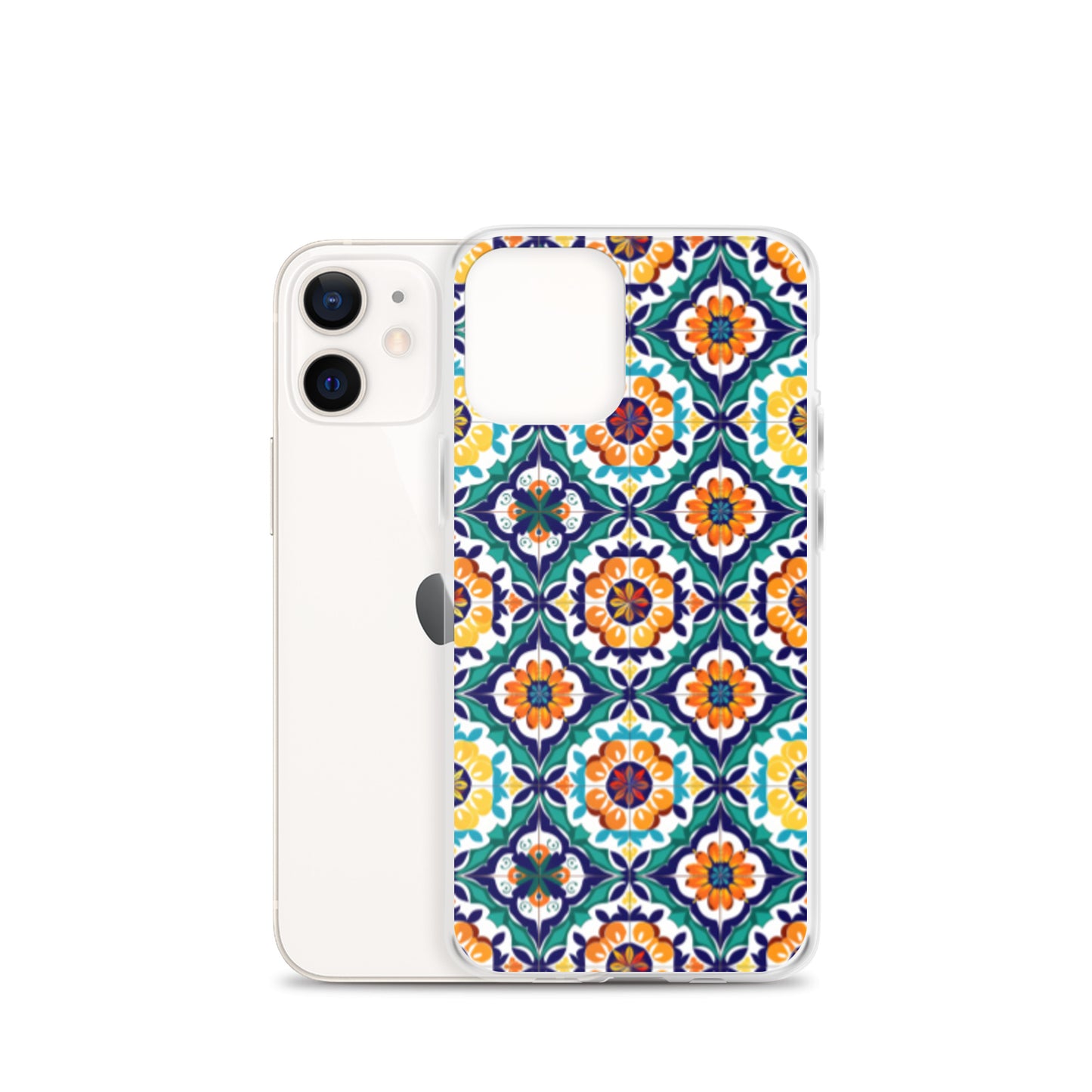 iPhone Case Talavera Tiles Green and Blue