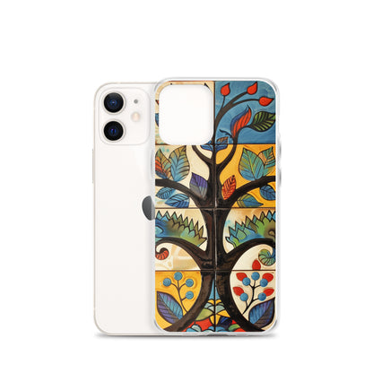 iPhone Case Colorful Tile Tree