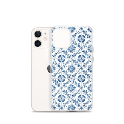 iPhone Case French Provincial 19th Century Painted Tile
