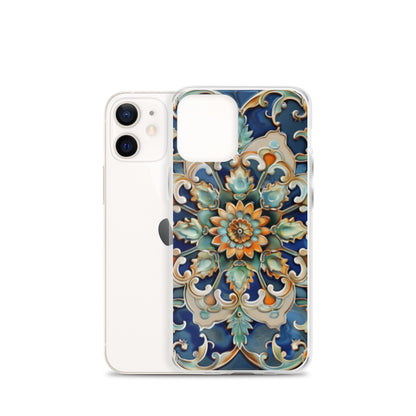 iPhone Case Malaysian Ceramic Tile Pattern