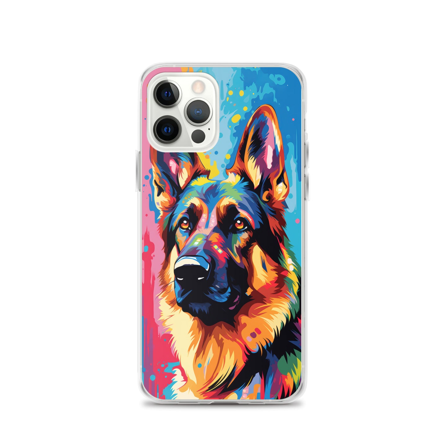 iPhone Case Painted German Shepherd