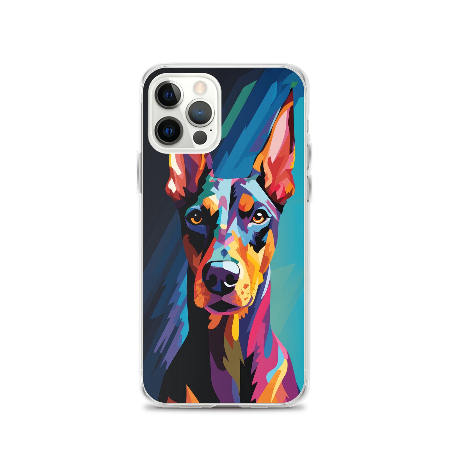 iPhone Case Painted Doberman Pinscher
