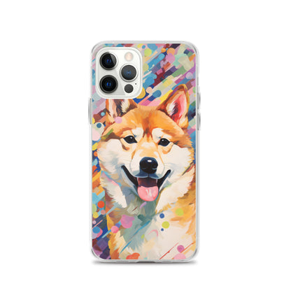 iPhone Case Painted Shiba Inu
