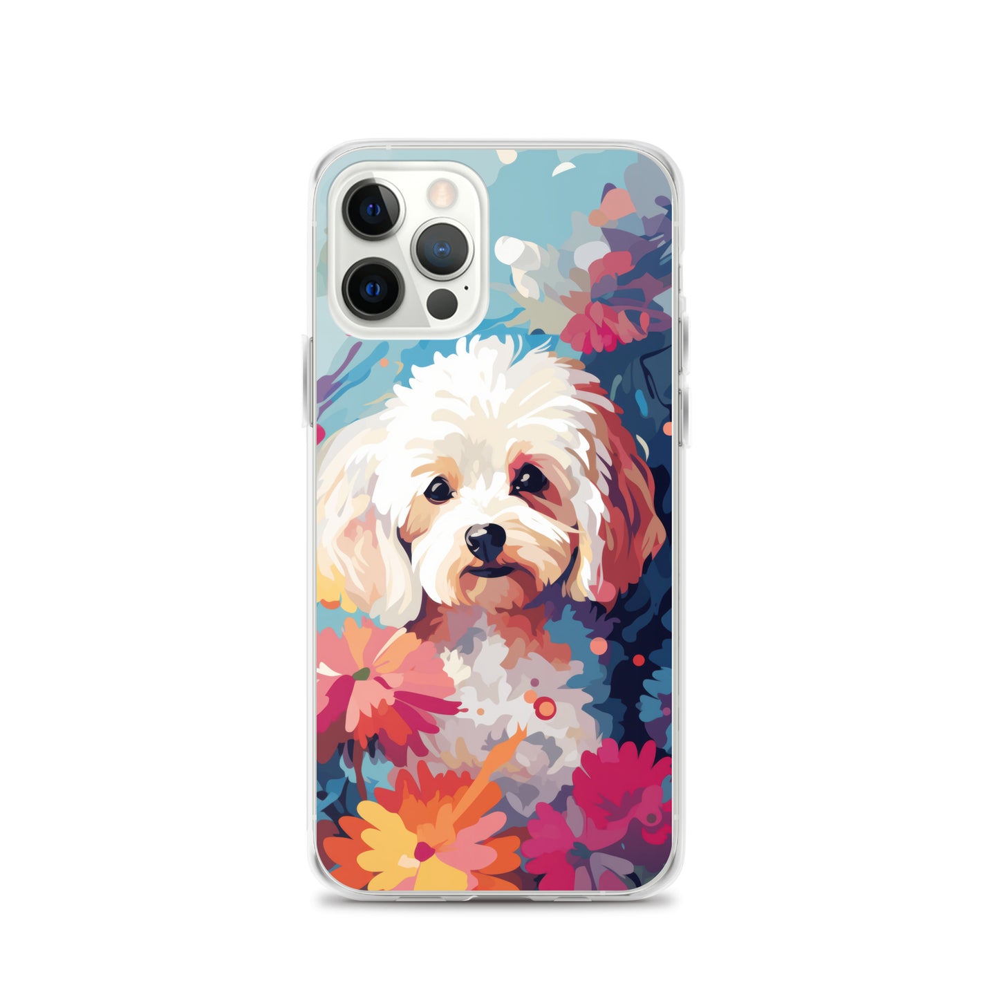 iPhone Case Painted Bichon Frise