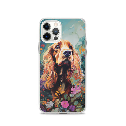 iPhone Case Painted Cocker Spaniel