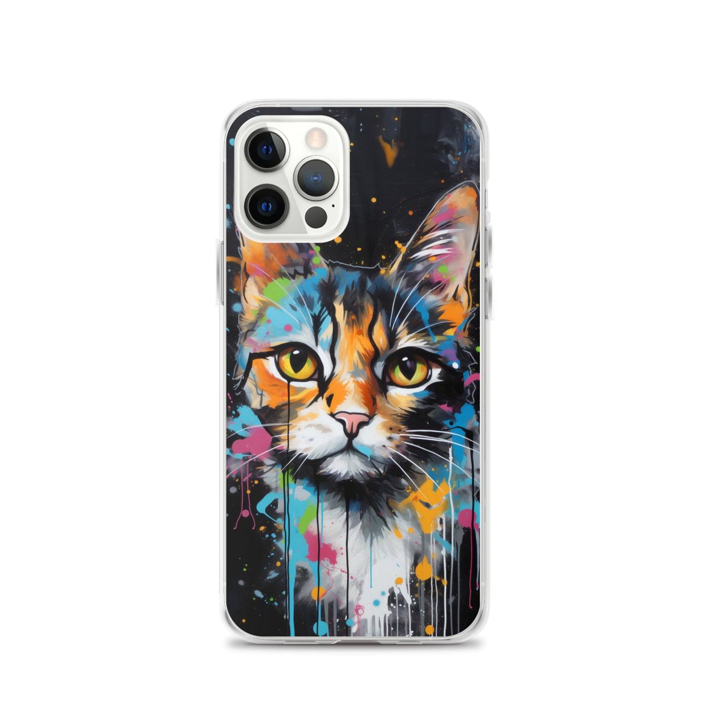 Graffiti Calico Cat iPhone Case