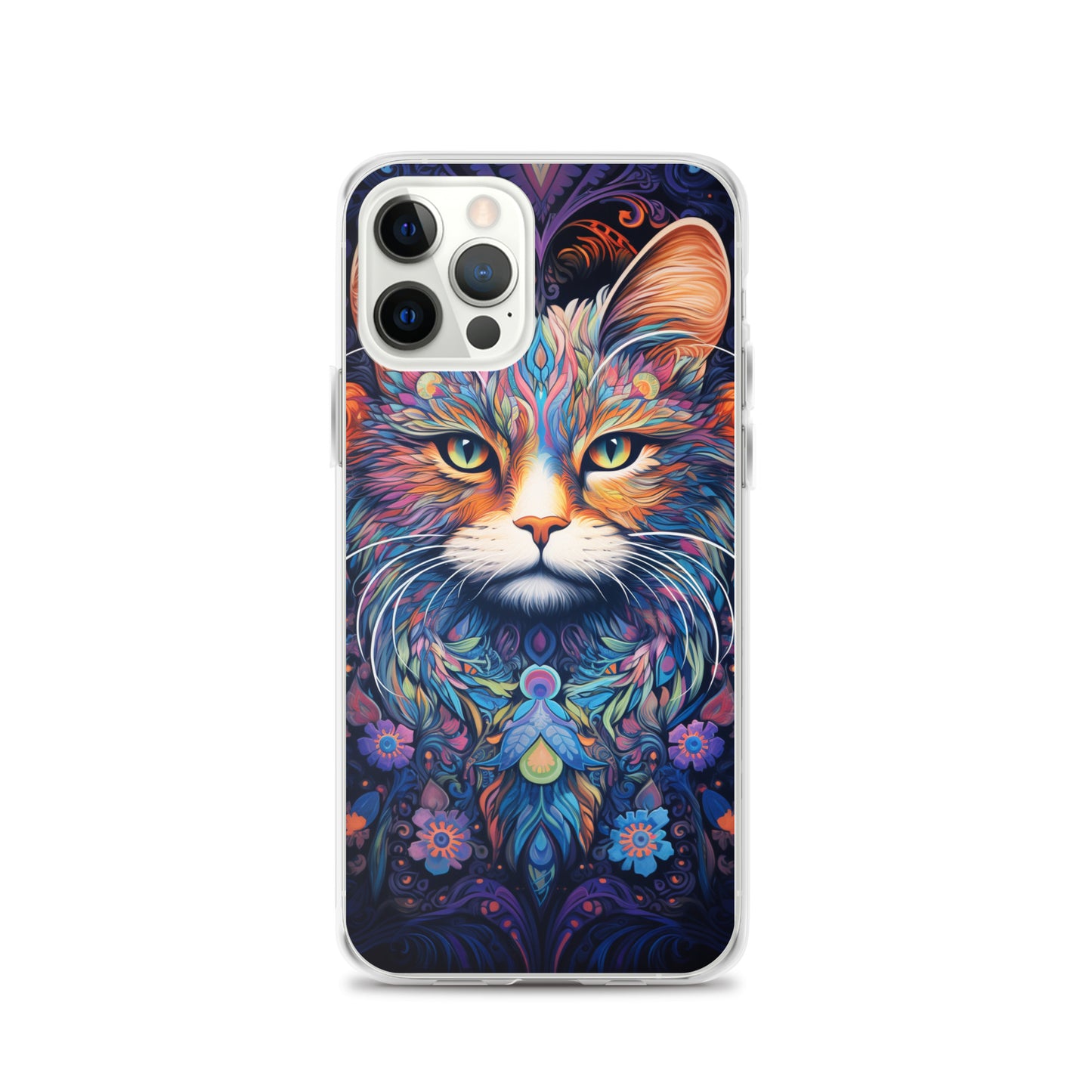 Psychedelic Cat #2 iPhone Case