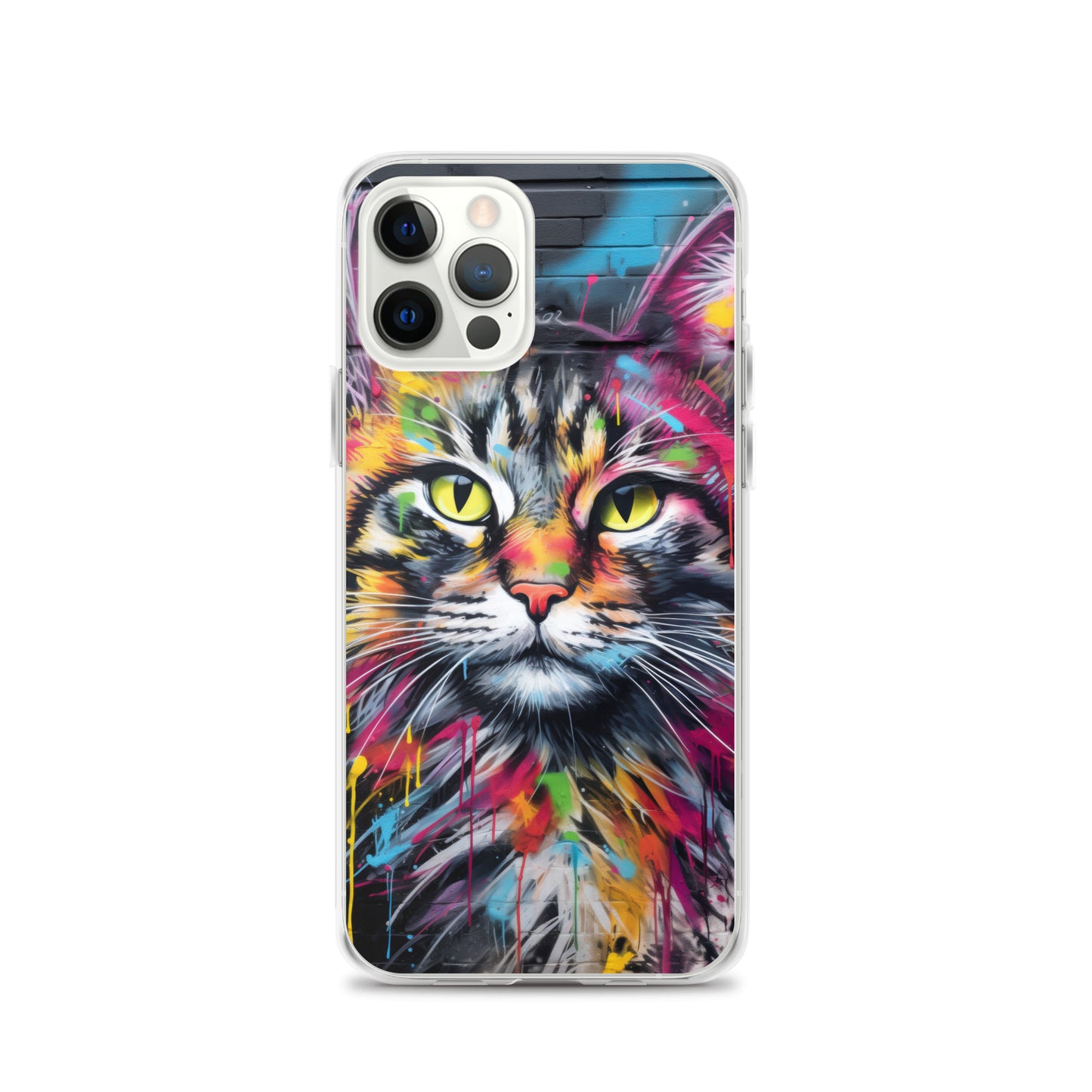 Graffiti Cat iPhone Case
