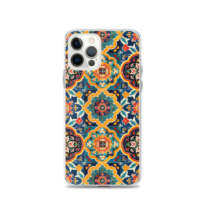 iPhone Case Colorful Armenian Ceramic Tiles