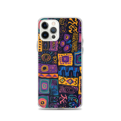 iPhone Case Colorful Yemanja Pattern
