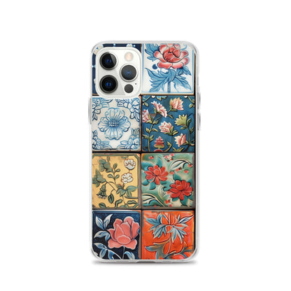 iPhone Case Colorful Majolilca Tiles