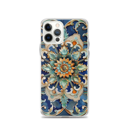 iPhone Case Malaysian Ceramic Tile Pattern