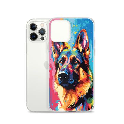 iPhone Case Painted German Shepherd