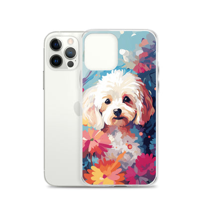 iPhone Case Painted Bichon Frise