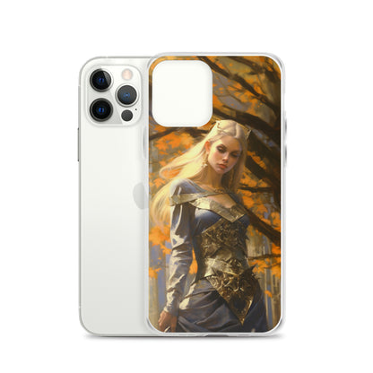 Dungeons and Dragons Female Elf iPhone Case