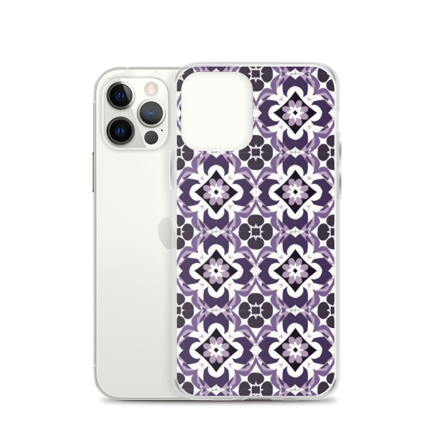 iPhone Case Purple Moroccan Style Tile