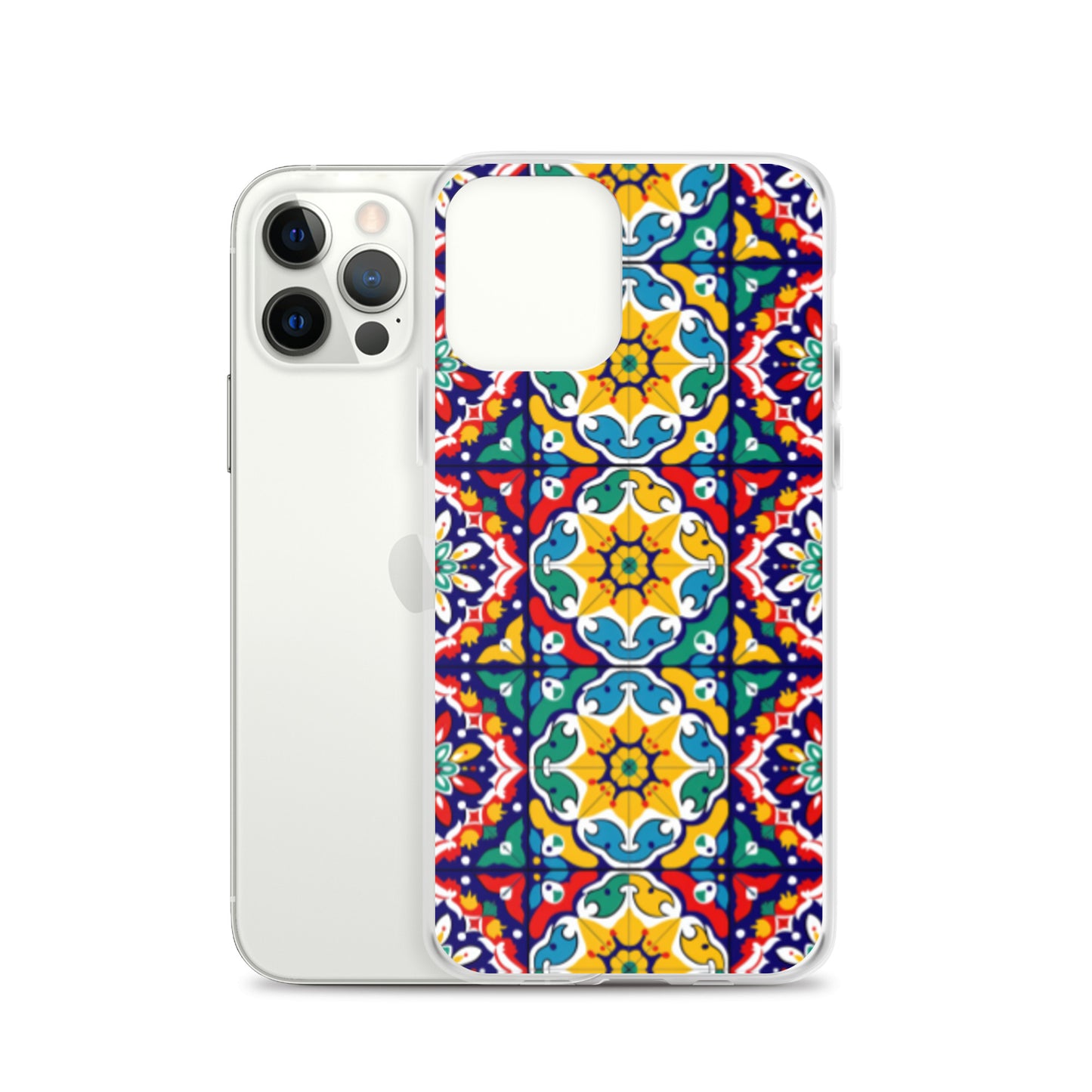 iPhone Case Talavera Tiles Red and Yellow
