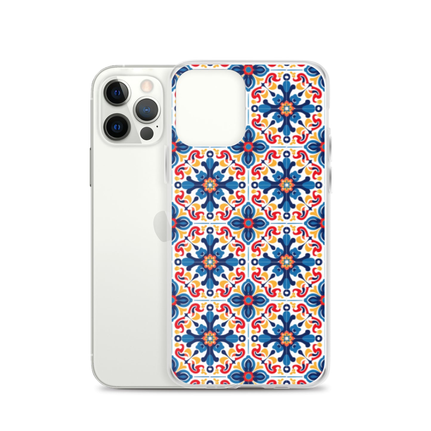 iPhone Case Talavera Tiles Blue and Red