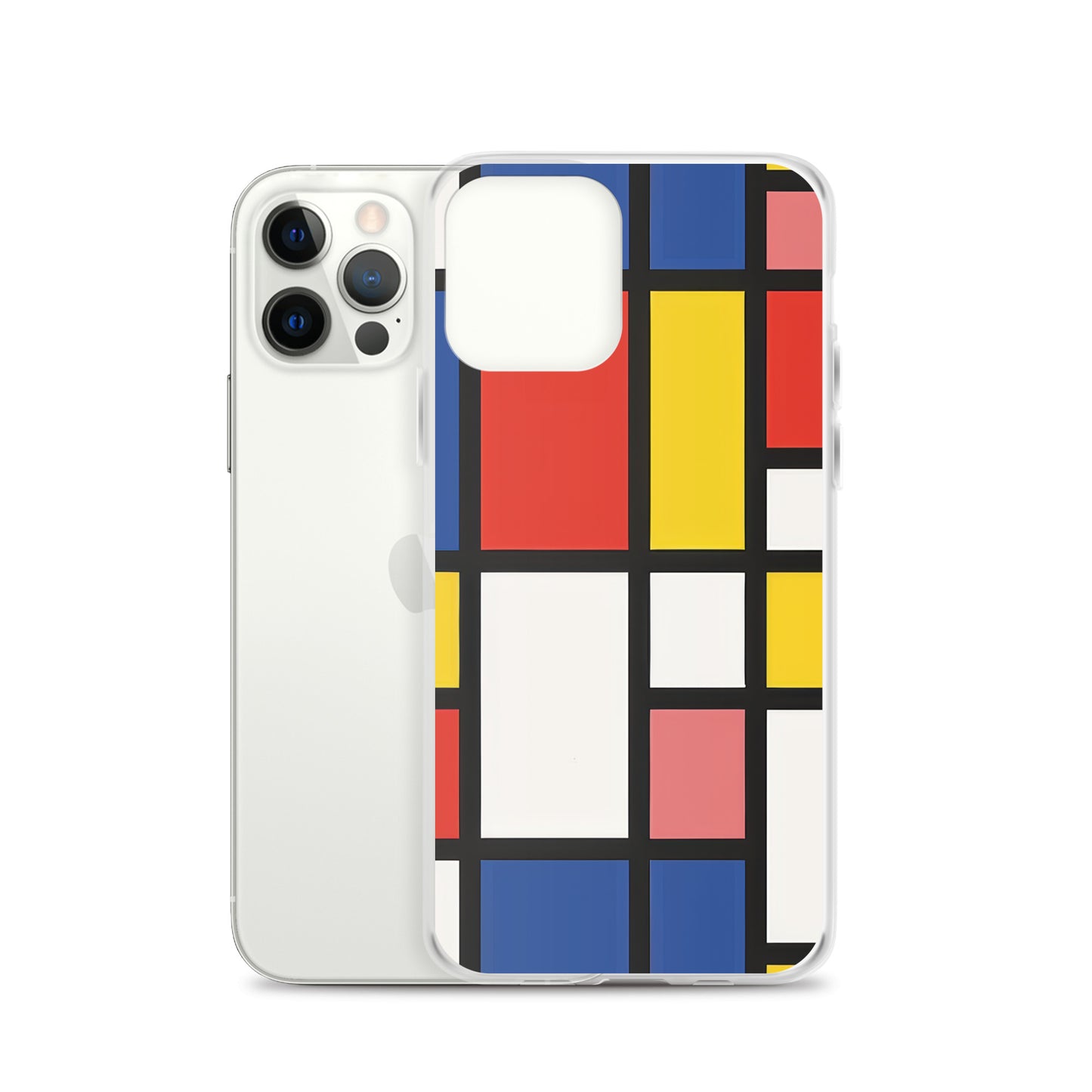 iPhone Case Colorful De Stijl