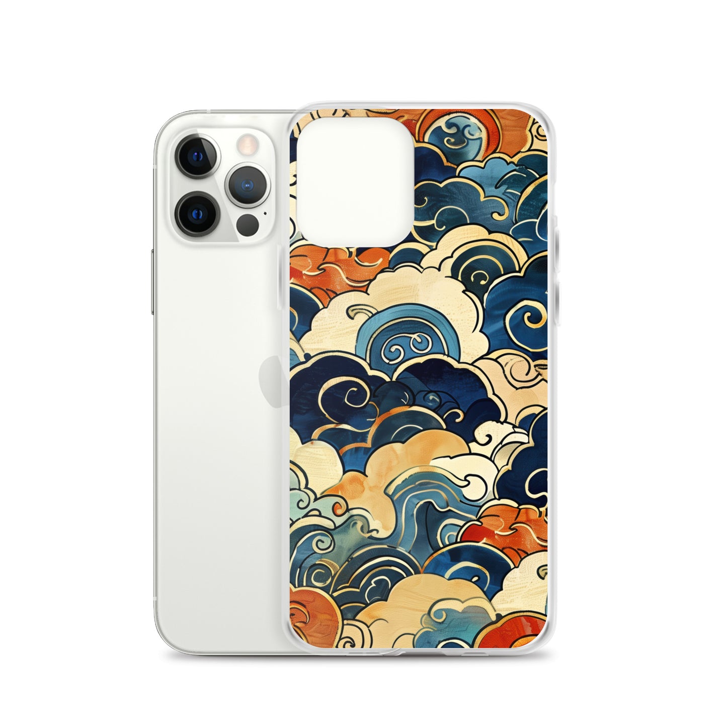 iPhone Case Stylized Clouds