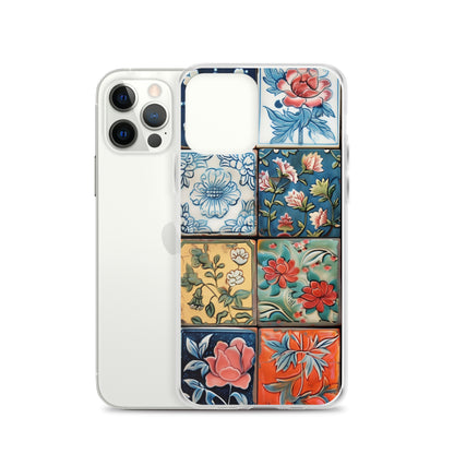 iPhone Case Colorful Majolilca Tiles
